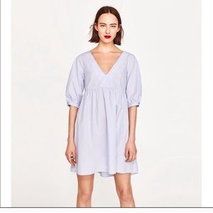 Zara | Light Lavender babydoll Dress Size Small